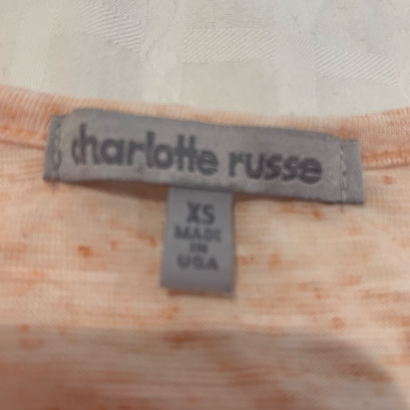 EUC Charlotte Russe lace tank Sz Xs - Picture 8 of 8